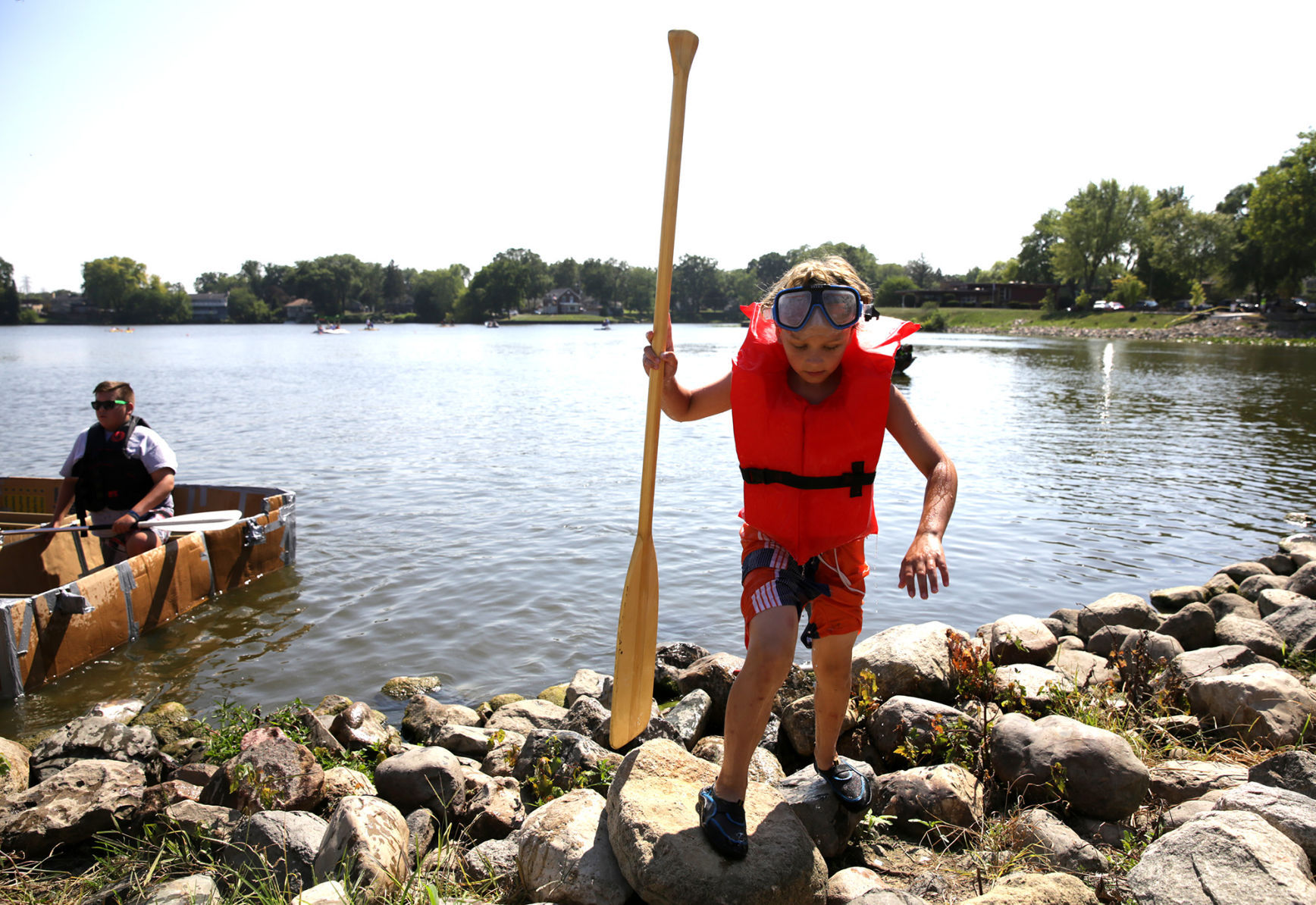Hobart's Dam Cardboard & Duck Tape Regatta